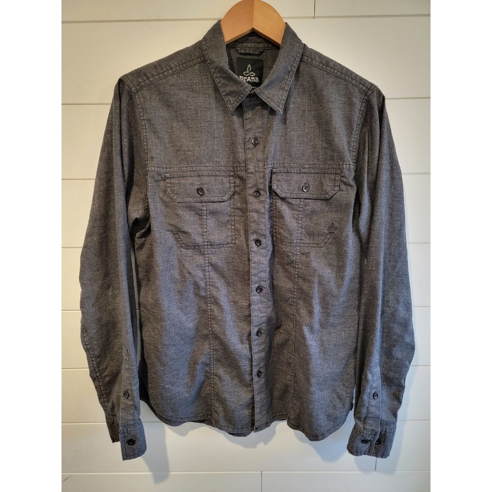 Prana Ascension Shirt Grey Small